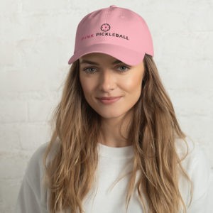 Pink Pickleball Classic Logo Cap